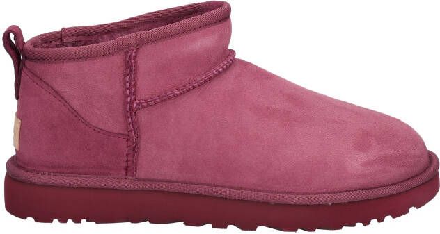Ugg Classic Ultra Mini-laars voor dames in Burnt Magenta​ - Foto 4