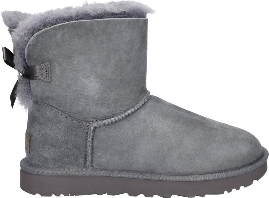Ugg Mini Bailey Bow II Classic Mini Laarzen voor Dames in Grey - Foto 3