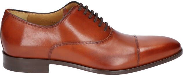 Van bommel SBM-30072 23-01 Cognac G+Wijdte Veterschoenen