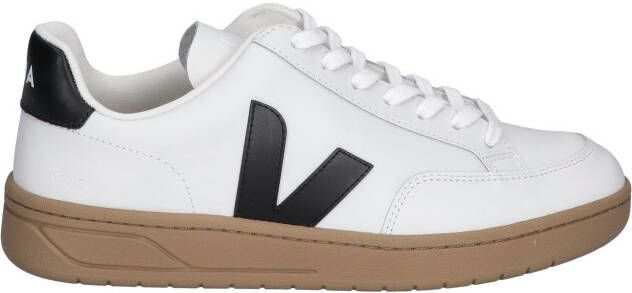 Veja V-12 Men Leather White Black