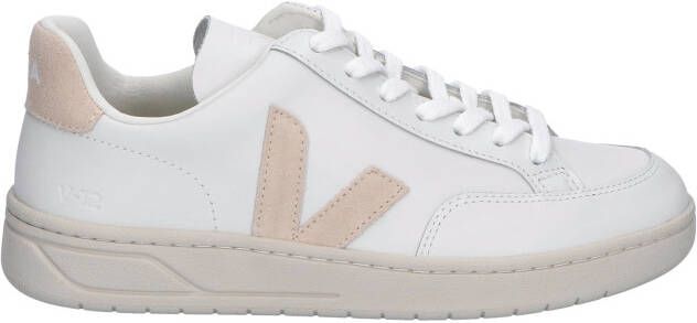 Veja V-12 Women Leather White Sable
