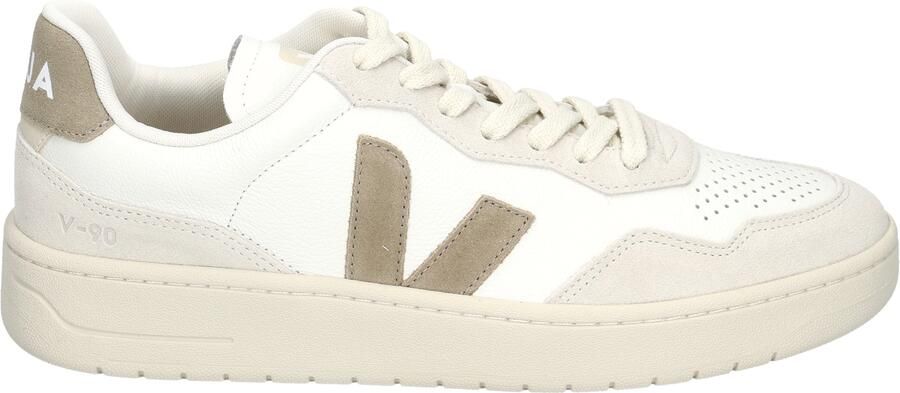 Veja V-90 Men Leather VD2020909 White Taupe