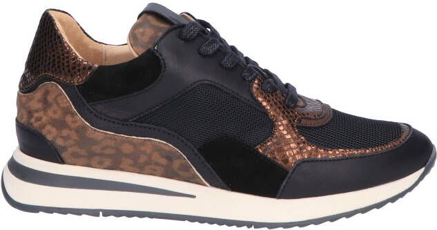 VIA VAI Nora Sooth sneakers dames Zwart Leer Lage sneakers - Foto 5