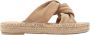 Via Vai Beige Espadrille Sliders Mondi LUZ Beige Dames - Thumbnail 4