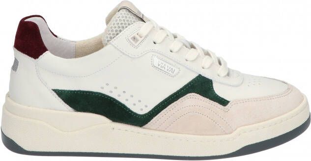Via vai 58128 Sam Hudson 01-421 Wit Groen Sneakers