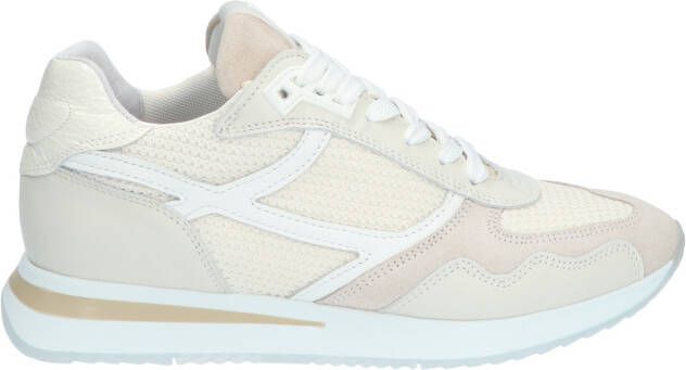 VIA VAI Lage Sneakers Dames Nora Maat: 37 Materiaal: Leer Kleur: Beige - Foto 9