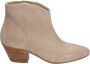 VIA VAI Claire Lott Enkellaarsjes dames Donker beige - Thumbnail 2