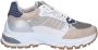 VIA VAI Liz Dae sneakers dames beige Wit Leer Lage sneakers Dames - Thumbnail 6