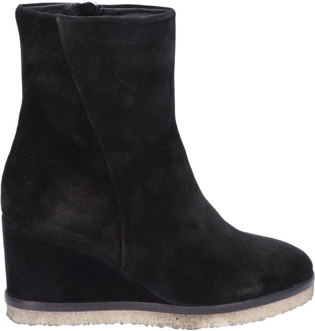 VIA VAI Enkellaarsjes Dames Aura Miley Maat: 42 Materiaal: Suède Kleur: Zwart - Foto 4