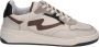 VIA VAI Sam Levi beige damessneakers Beige Leer Lage sneakers Dames - Thumbnail 2