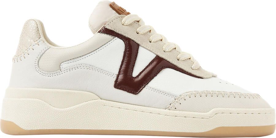 VIA VAI Sam Olivia Sneakers Dames Leer Suède Textiel Rood - Foto 2