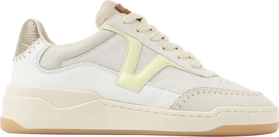 VIA VAI Sam Olivia Sneakers Dames Suède Leer Textiel Geel
