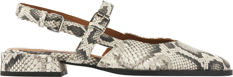VIA VAI Jazz Valerie Slingbacks dames Leer Slangenprint - Foto 3