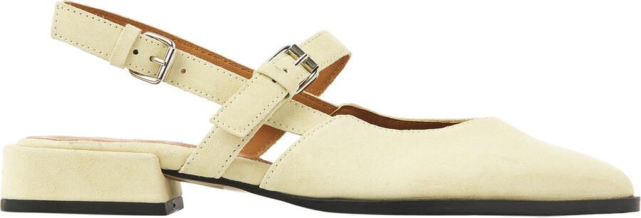 VIA VAI Jazz Valerie Slingbacks dames Suède Geel - Foto 2