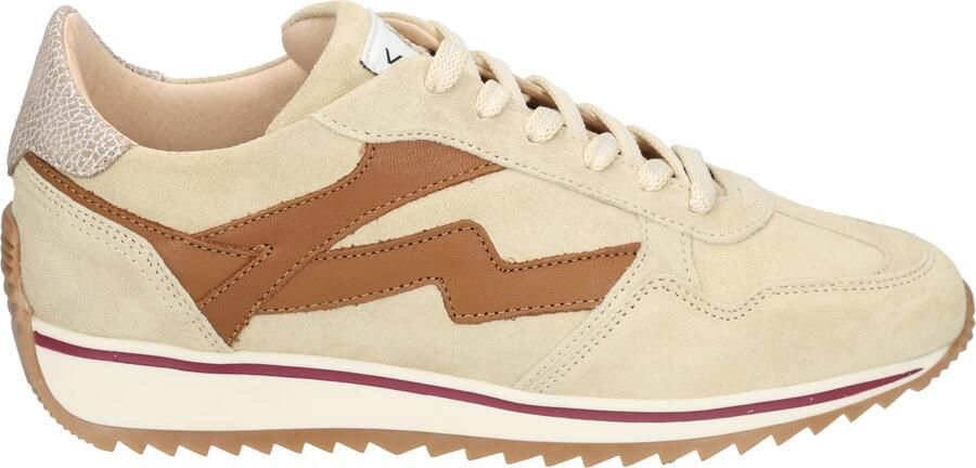 VIA VAI Mikki Alex Sneakers dames Suède Leer Geel - Foto 2