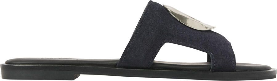 VIA VAI Vita Avi Slippers Dames Suède Blauw - Foto 2