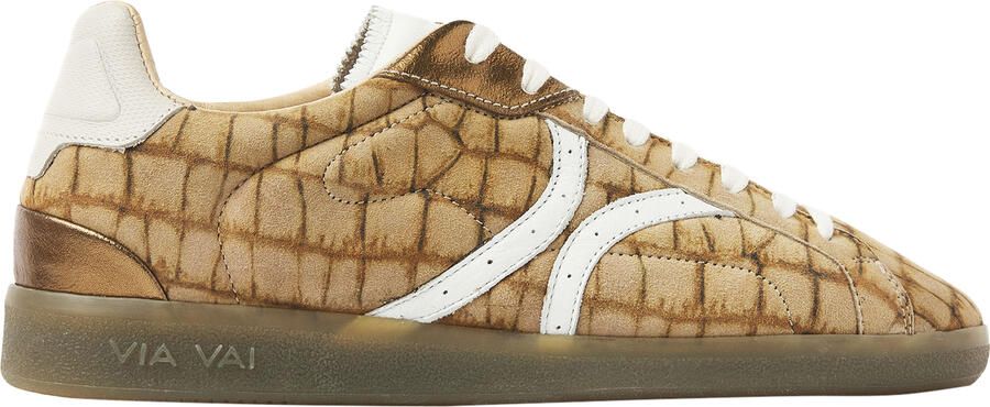 VIA VAI Nilla Khloe Sneakers dames Leer Beige