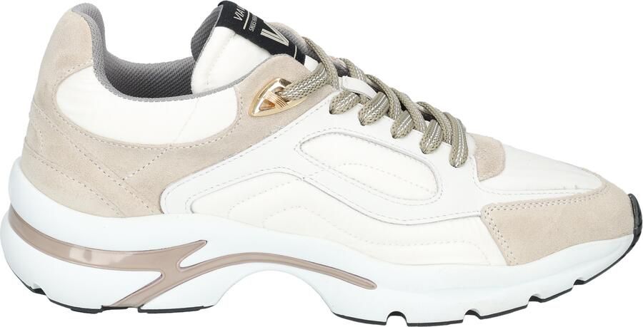 VIA VAI Vesper Macey Sneakers Dames Suède Textiel Leer Wit - Foto 4
