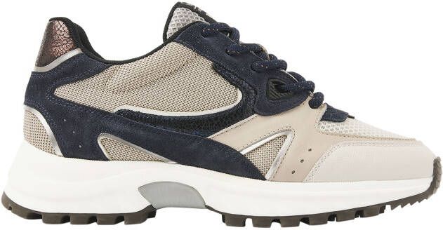 VIA VAI Lage Sneakers Dames Danae Vicky Maat: 39 Materiaal: Textiel Kleur: Grijs - Foto 3