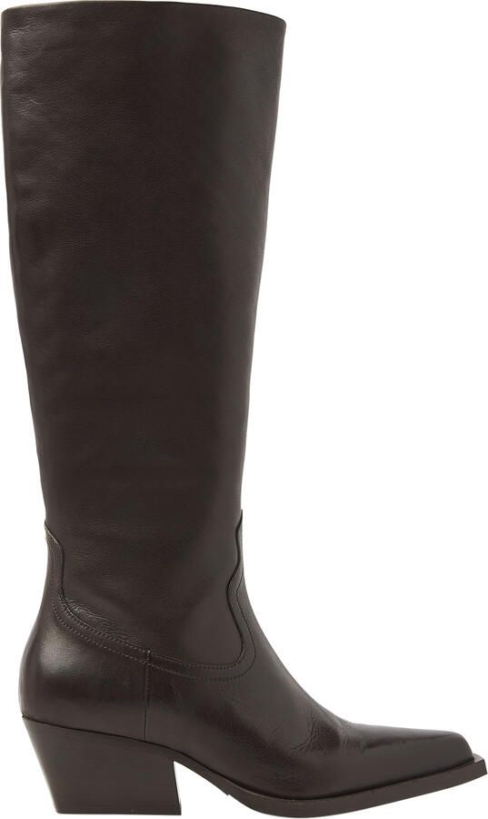 VIA VAI Hoge Laarzen Dames Do Ashley Maat: 39 Materiaal: Leer Kleur: Bruin - Foto 3