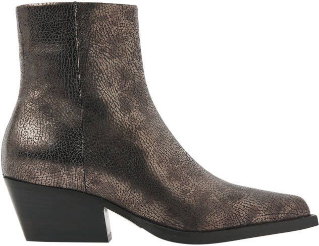 VIA VAI Enkellaarsjes Dames Do Cassidy Maat: 38 Materiaal: Leer Kleur: Bronskleurig - Foto 3