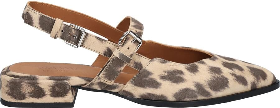 VIA VAI Slingbacks Dames Jazz Valerie Maat: 39 Materiaal: Suède Kleur: Beige - Foto 7