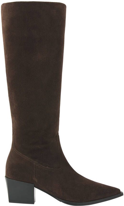 VIA VAI Hoge Laarzen Dames Kate Elena Maat: 36 Materiaal: Suède Kleur: Bruin - Foto 4