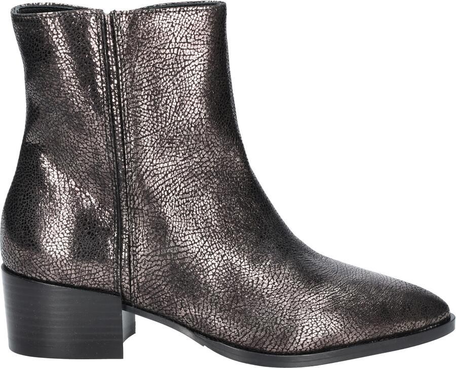 VIA VAI Enkellaarsjes Dames Rose Baker Maat: 37 Materiaal: Leer Kleur: Zilverkleurig - Foto 3