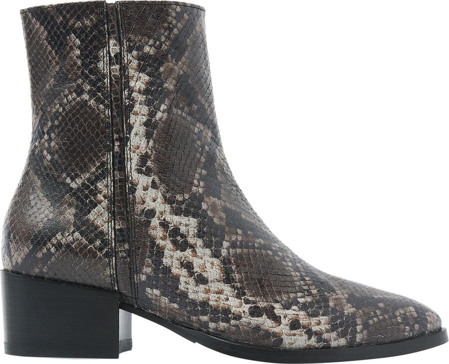 VIA VAI Enkellaarsjes Dames Rose Baker Maat: 40 Materiaal: Leer Kleur: Zwart - Foto 3