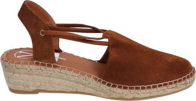 Viguera Dames espadrilles cognac