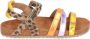 VINGINO leren sandalen bruin multi Leer Meerkleurig 28 - Thumbnail 5