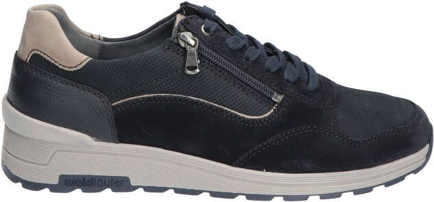 Waldlaufer 734007 Blue H-Wijdte Veterschoenen