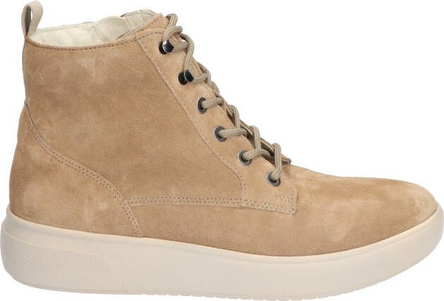 Waldlaufer 763701 Taupe H-Wijdte Veter boots