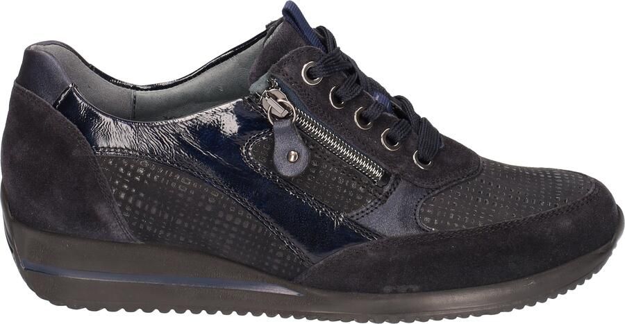 Waldlaufer 980008 Blue H-Wijdte Veterschoenen