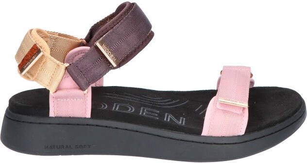 Woden Line Multi Color Sandalen