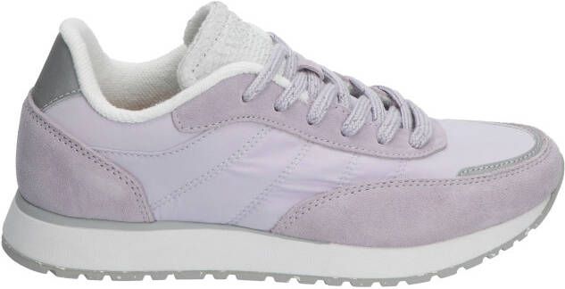 Woden Nellie Soft Reflective Smoked Lavender Lage sneakers