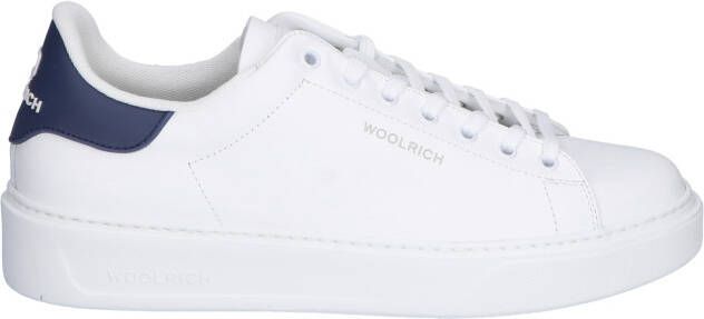 Woolrich WFM241001 White Blue Lage sneakers