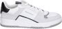 WOOLRICH Lage Sneakers Heren Low Basket Maat: 41 Materiaal: Suède Kleur: Wit - Thumbnail 4