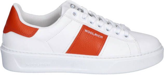 Woolrich WFW241501 White Red Lage sneakers