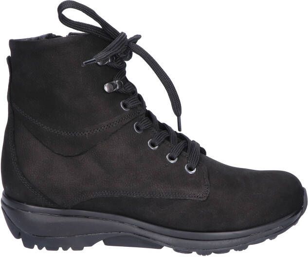 XSENSIBLE Hoge Sneakers Dames Sue G Hoge Sneaker Maat: 37 Materiaal: Nubuck Kleur: Zwart - Foto 2