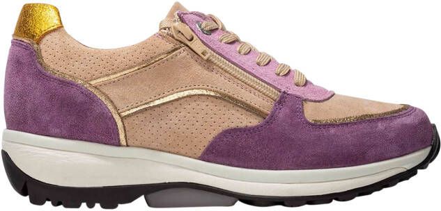 Xsensible 30112.2 Lucca 774 Lilac Combi G-Wijdte Veterschoenen