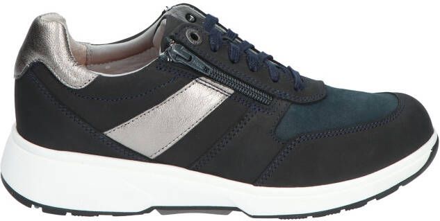 Xsensible 30201.2 Tokio Navy H-Wijdte Veterschoenen