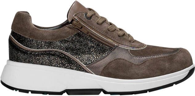 Xsensible 30204.2 Lima 505 Taupe Fantasy H-Wijdte Veterschoenen