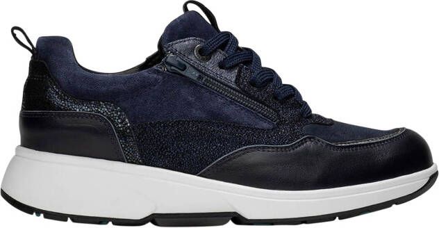 XSENSIBLE Sneakers Dames Led Sue Combi H Sneaker Maat: 41 Materiaal: Suède Kleur: Blauw - Foto 5