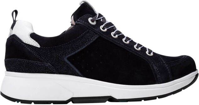 Xsensible 30223.2 Malta 220 Navy H-Wijdte Veterschoenen