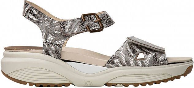 Xsensible 30304.5 Syros Taupe Jungle H Wijdte Sandalen