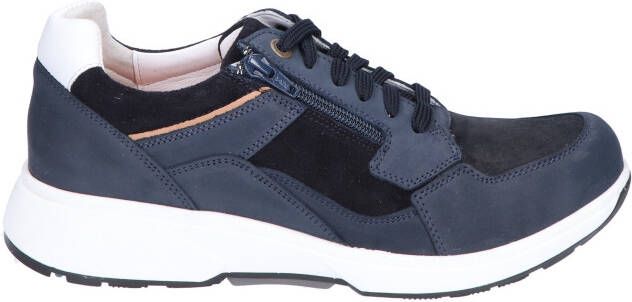 Xsensible 30406.2 Zurich 221 Navy H-Wijdte Veterschoenen