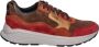 XSENSIBLE Lage Sneakers Dames Combi G Sneaker Maat: 37 Materiaal: Suède Kleur: Bordeaux - Thumbnail 3