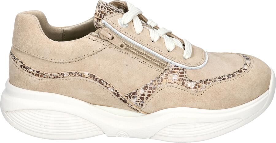 Xsensible SWX11 Stretchwalker Sneakers Dames Beige - Foto 3