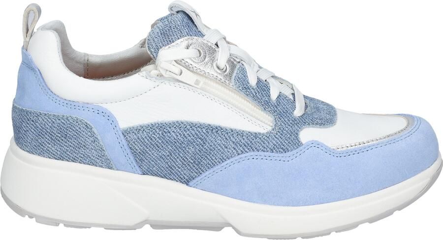 Xsensible Comfortsneaker dames Grenoble lichtblauw Steunzolen Bonne Shoe - Foto 6